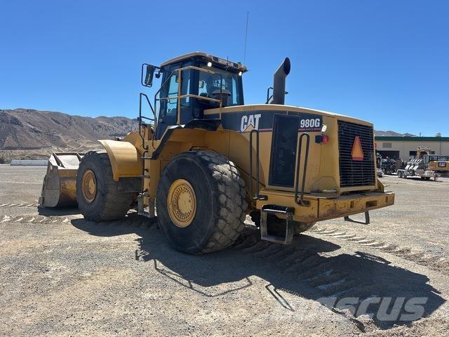 CAT 980G Gumikerekes homlokrakodók