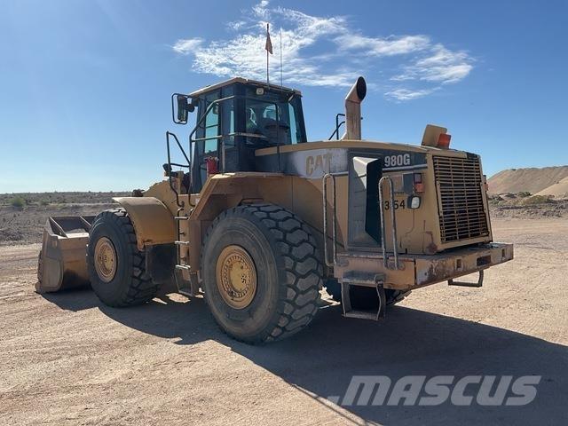 CAT 980G Gumikerekes homlokrakodók