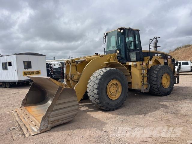 CAT 980G Gumikerekes homlokrakodók