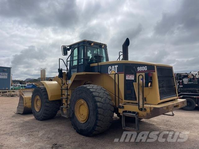 CAT 980G Gumikerekes homlokrakodók