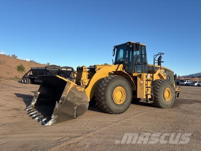 CAT 980G Gumikerekes homlokrakodók