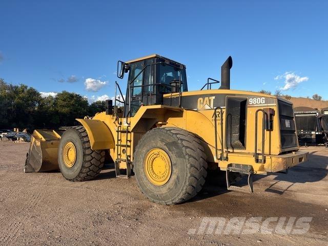 CAT 980G Gumikerekes homlokrakodók