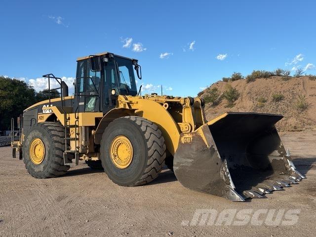 CAT 980G Gumikerekes homlokrakodók