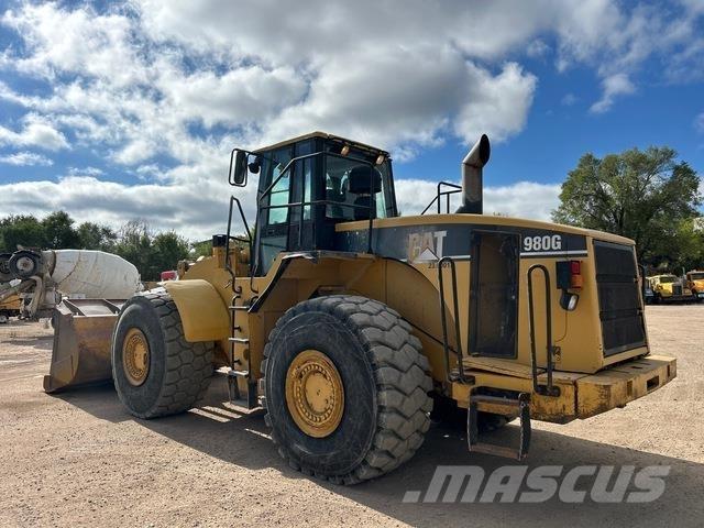 CAT 980G Gumikerekes homlokrakodók