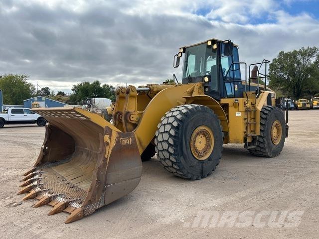 CAT 980G Gumikerekes homlokrakodók