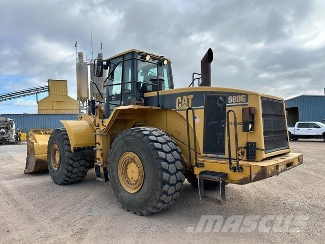 CAT 980G Gumikerekes homlokrakodók