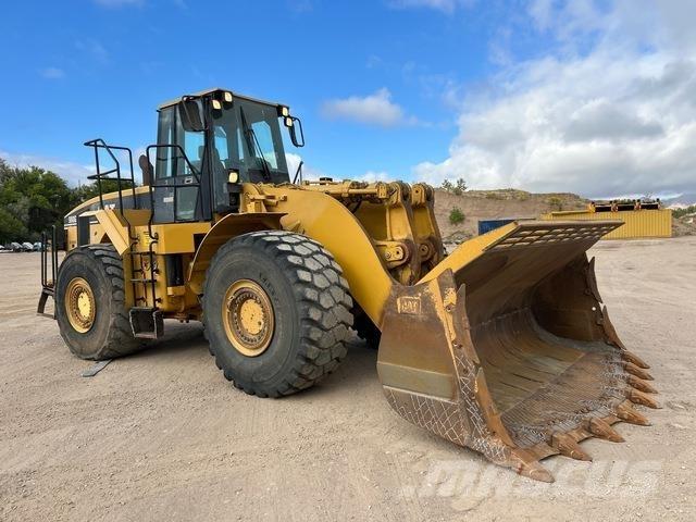 CAT 980G Gumikerekes homlokrakodók