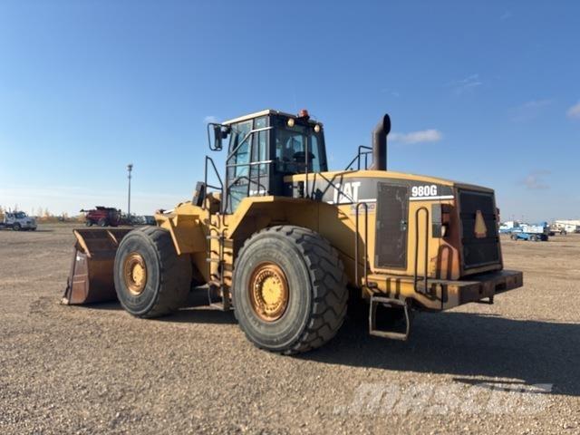 CAT 980G Gumikerekes homlokrakodók
