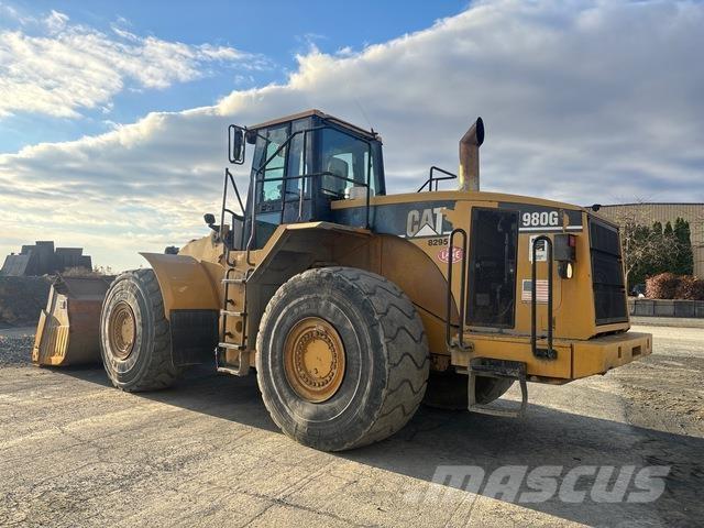 CAT 980G Gumikerekes homlokrakodók