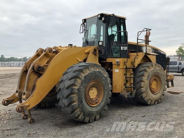 CAT 980G Gumikerekes homlokrakodók