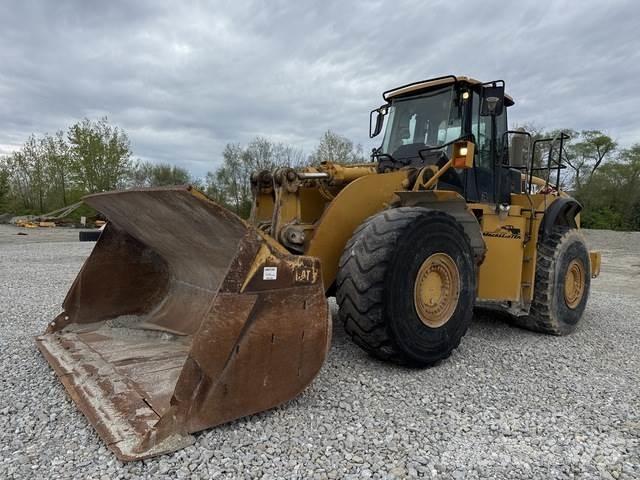 CAT 980H Gumikerekes homlokrakodók