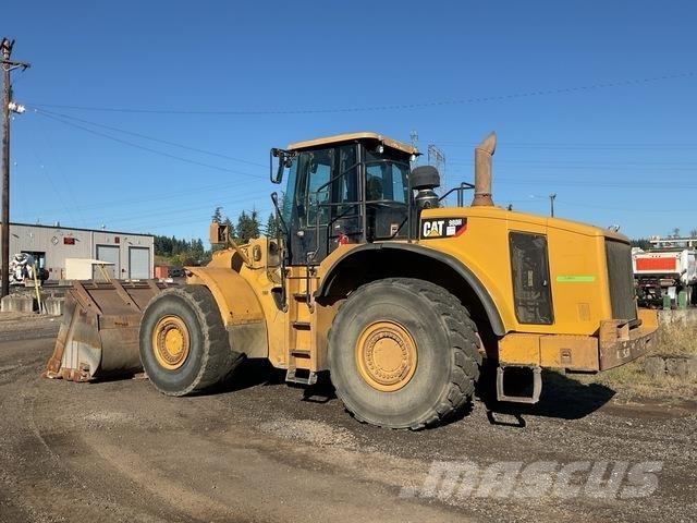 CAT 980H Gumikerekes homlokrakodók