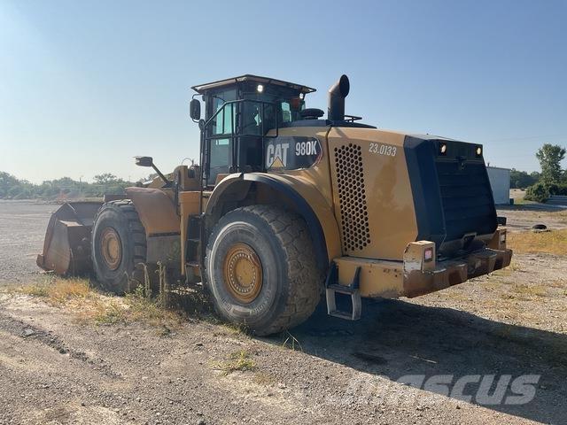 CAT 980K Gumikerekes homlokrakodók