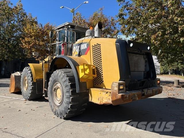 CAT 980K Gumikerekes homlokrakodók