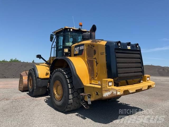 CAT 980M Gumikerekes homlokrakodók