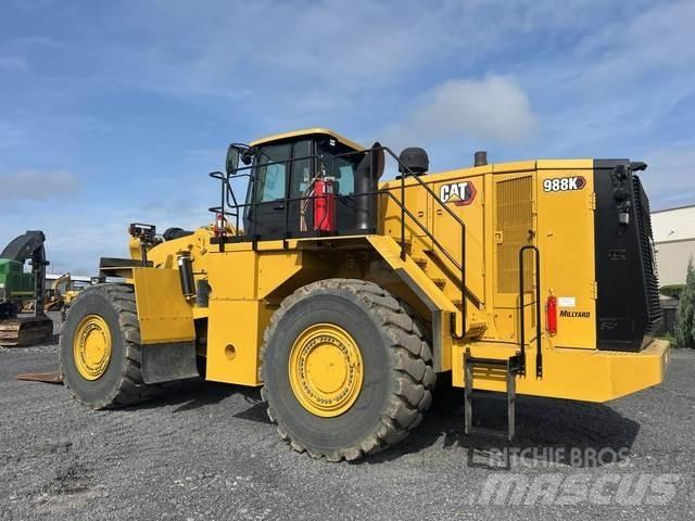 CAT 988K Gumikerekes homlokrakodók