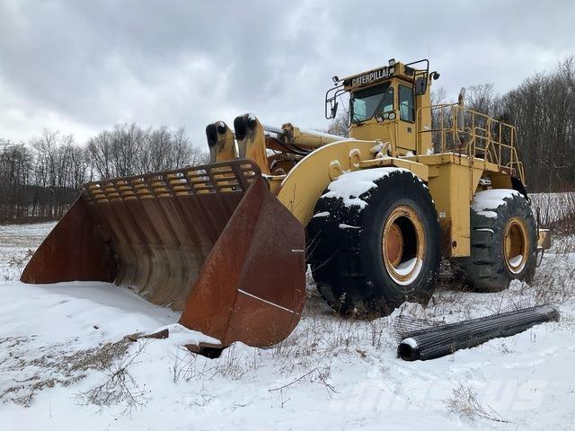 CAT 992D Gumikerekes homlokrakodók