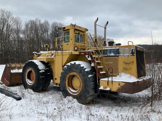 CAT 992D Gumikerekes homlokrakodók