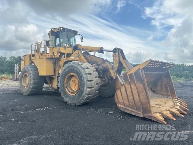 CAT 992G Gumikerekes homlokrakodók