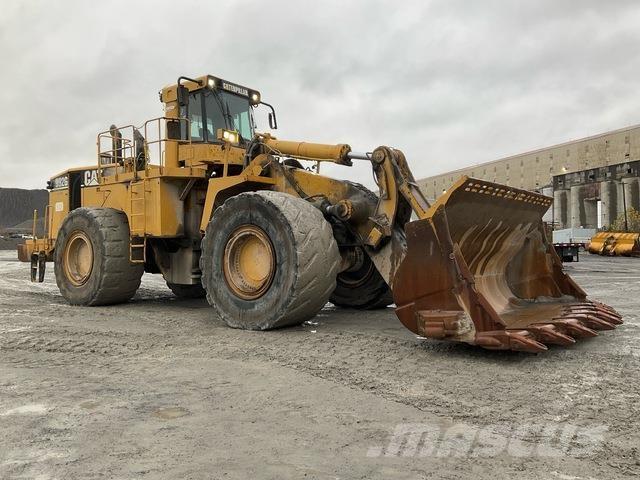 CAT 992G Gumikerekes homlokrakodók