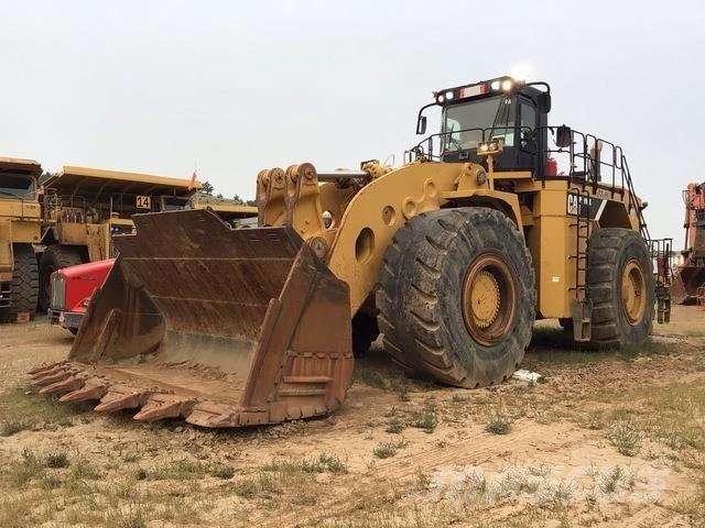 CAT 993K Gumikerekes homlokrakodók