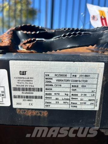 CAT CV119 Vontatott vibrátoros hengerek