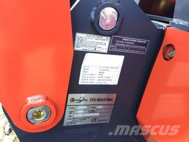 CFG QK20R Lánctalpas kotrók