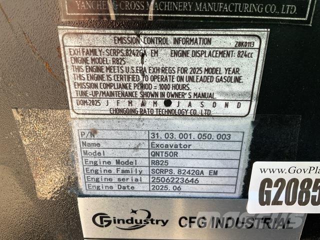 CFG QNT50R Lánctalpas kotrók