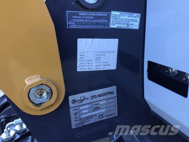 CFG XZ20R Lánctalpas kotrók