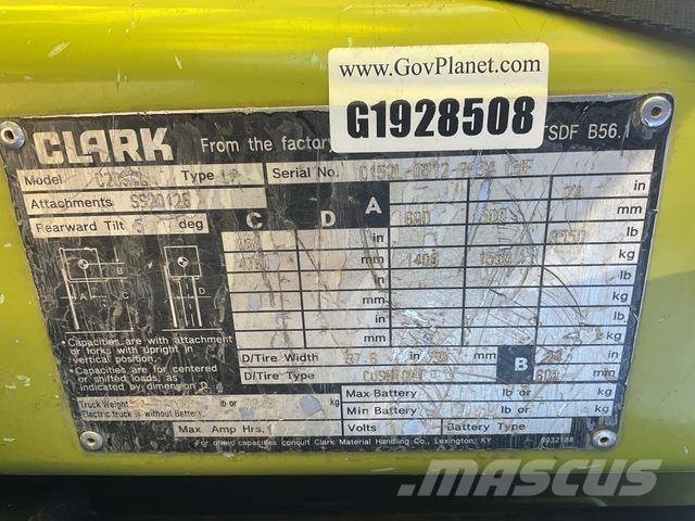 Clark C20SCL Targoncák-Egyéb