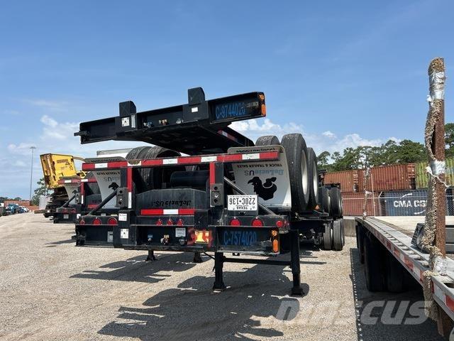  DeLucio C4020 Konténer keret / Konténeremelő pótkocsik