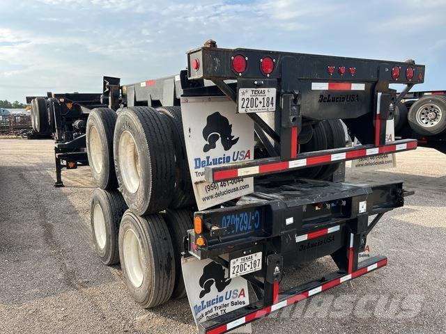  DeLucio C4020 Konténer keret / Konténeremelő pótkocsik