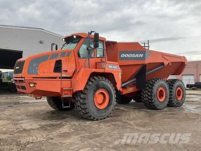 Doosan DA40 Csuklósdömperek