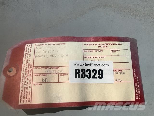  DRS 74000-3 Fűtő és Hűtő felszerelések