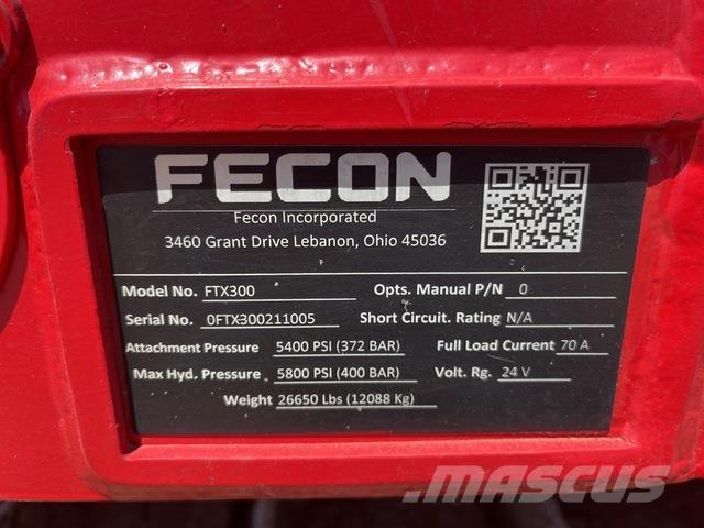 Fecon FTX300 Erdészeti bozótirtó