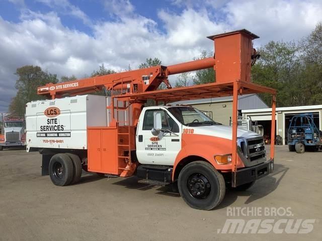 Ford F-650 Teherautóra szerelt emelők és állványok