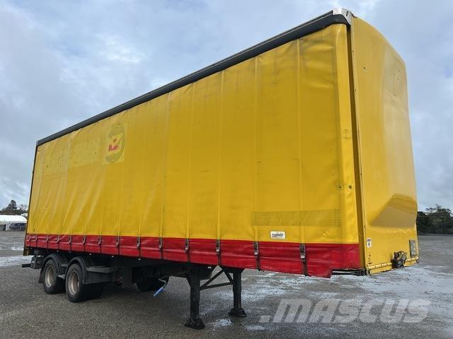Fruehauf FBC Ponyvás pótkocsik