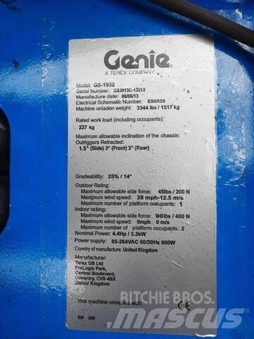Genie GS1932 Ollós emelők