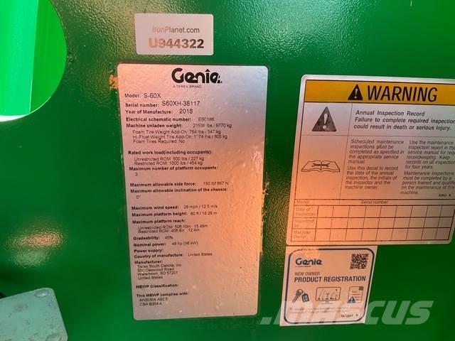 Genie S-60X Építőipar - Egyebek
