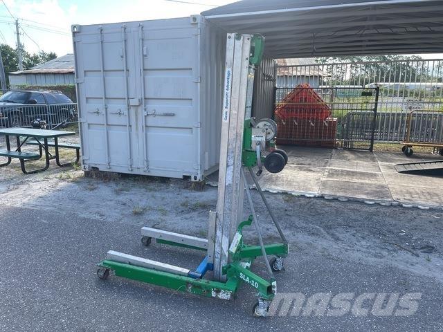Genie SLA-10 Csörlők, emelőberendezések és anyagmozgató liftek