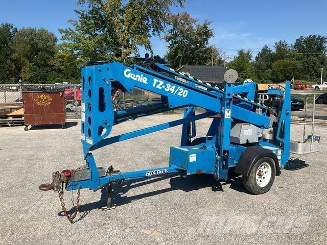Genie TZ-34 Pótkocsira szerelt emelők és állványok