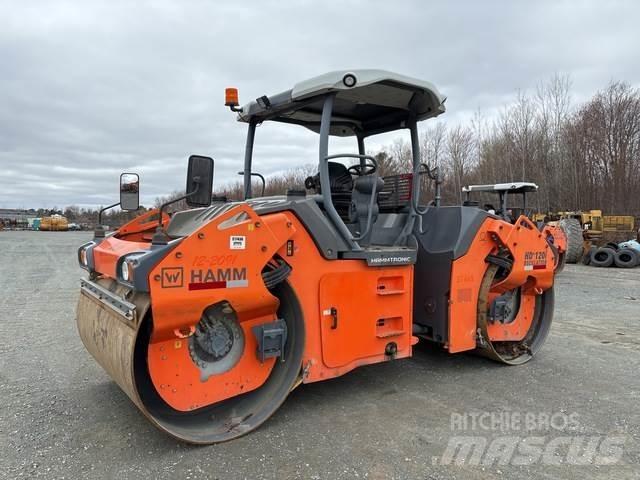 Hamm HD120VO Ikerdobos hengerek