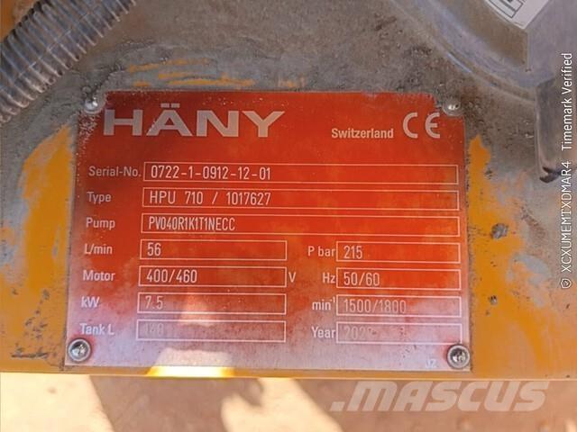  Hany HPU710 Beton tartozékok