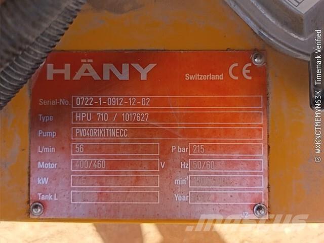  Hany HPU710 Beton tartozékok