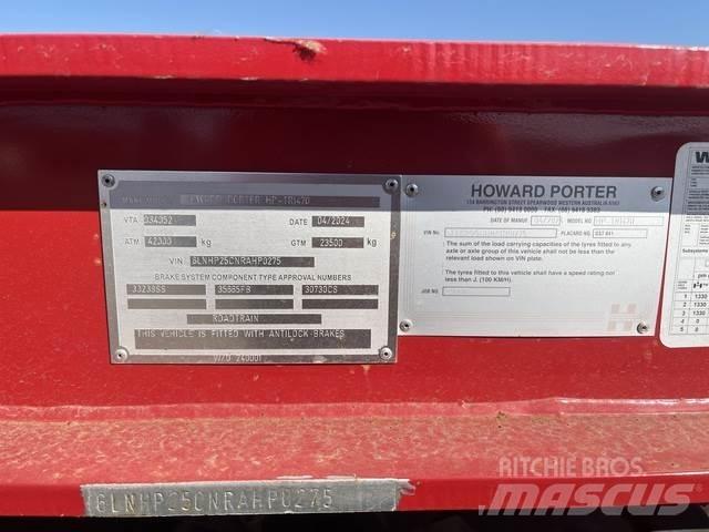 Howard Porter Konténer keret / Konténeremelő pótkocsik