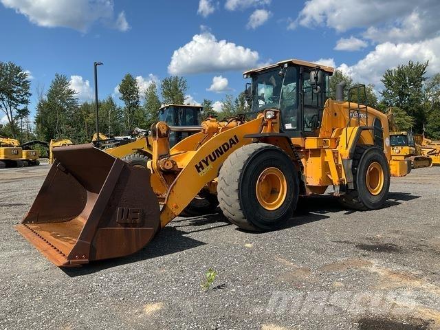 Hyundai HL970 Gumikerekes homlokrakodók