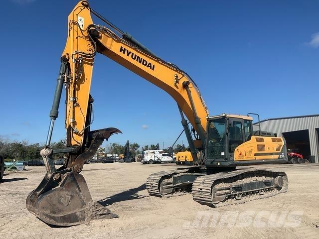 Hyundai HX330L Lánctalpas kotrók