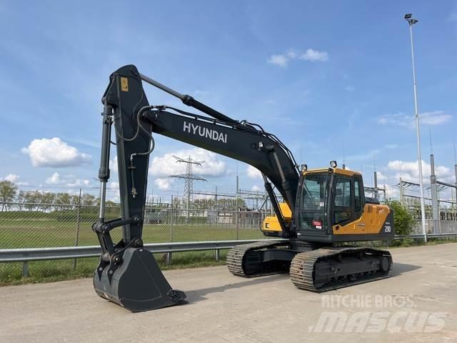 Hyundai R210 Lánctalpas kotrók
