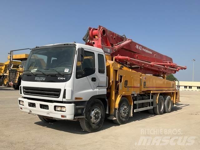 Isuzu CXH50T Betonpumpák