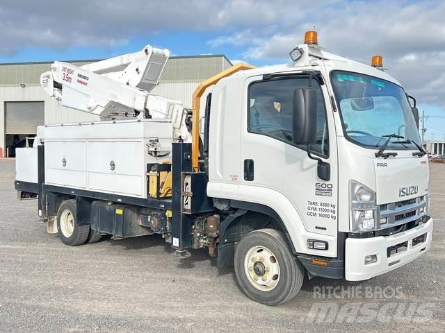 Isuzu FRR600 Teherautóra szerelt emelők és állványok